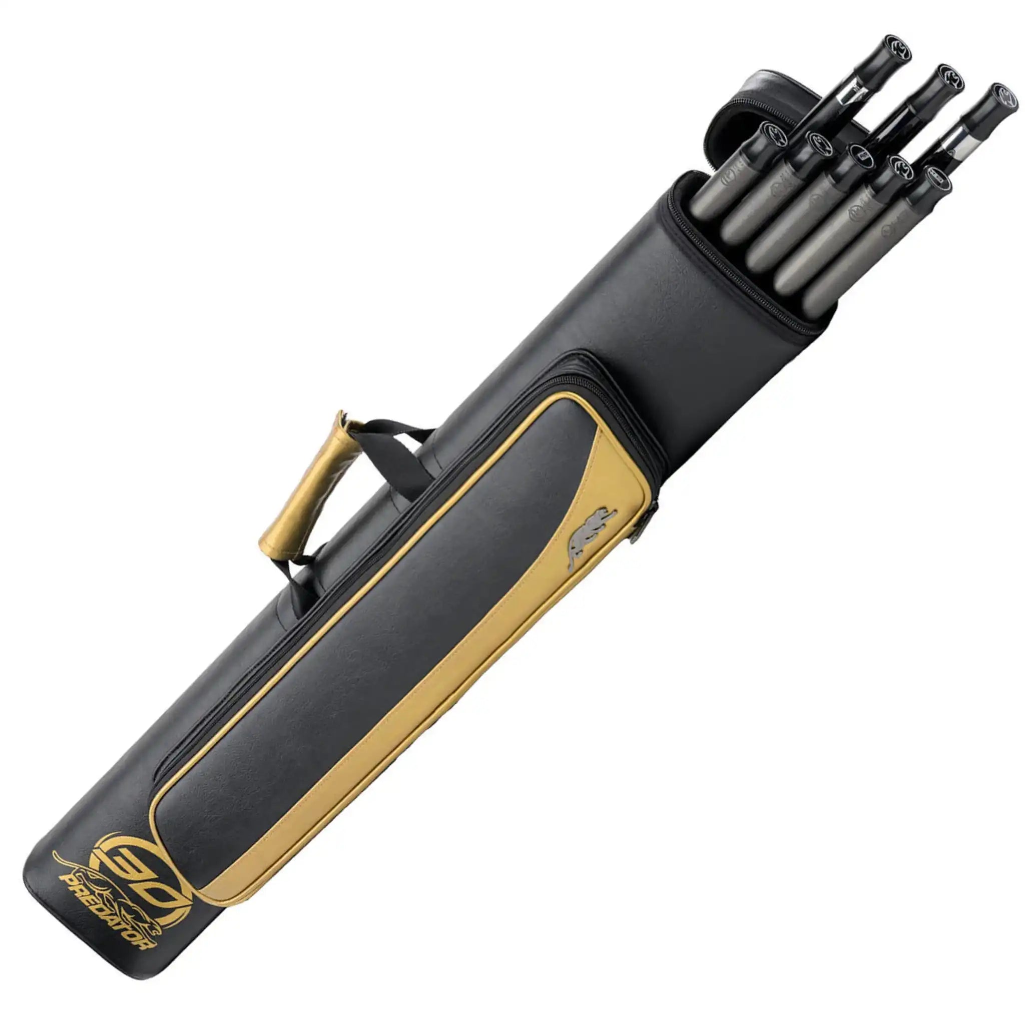 Taqueira Predator Roadline 30º Aniversário Preta e Dourada 3x5 Rígida – Edição Limitada Taqueira Predator Roadline 30º Aniversário Preta e Dourada 3x5 Rígida – Edição Limitada